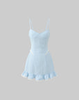 Rase le sol Light Slumber Lace-Trimmed Camisole Dress Set - PINKPARKS