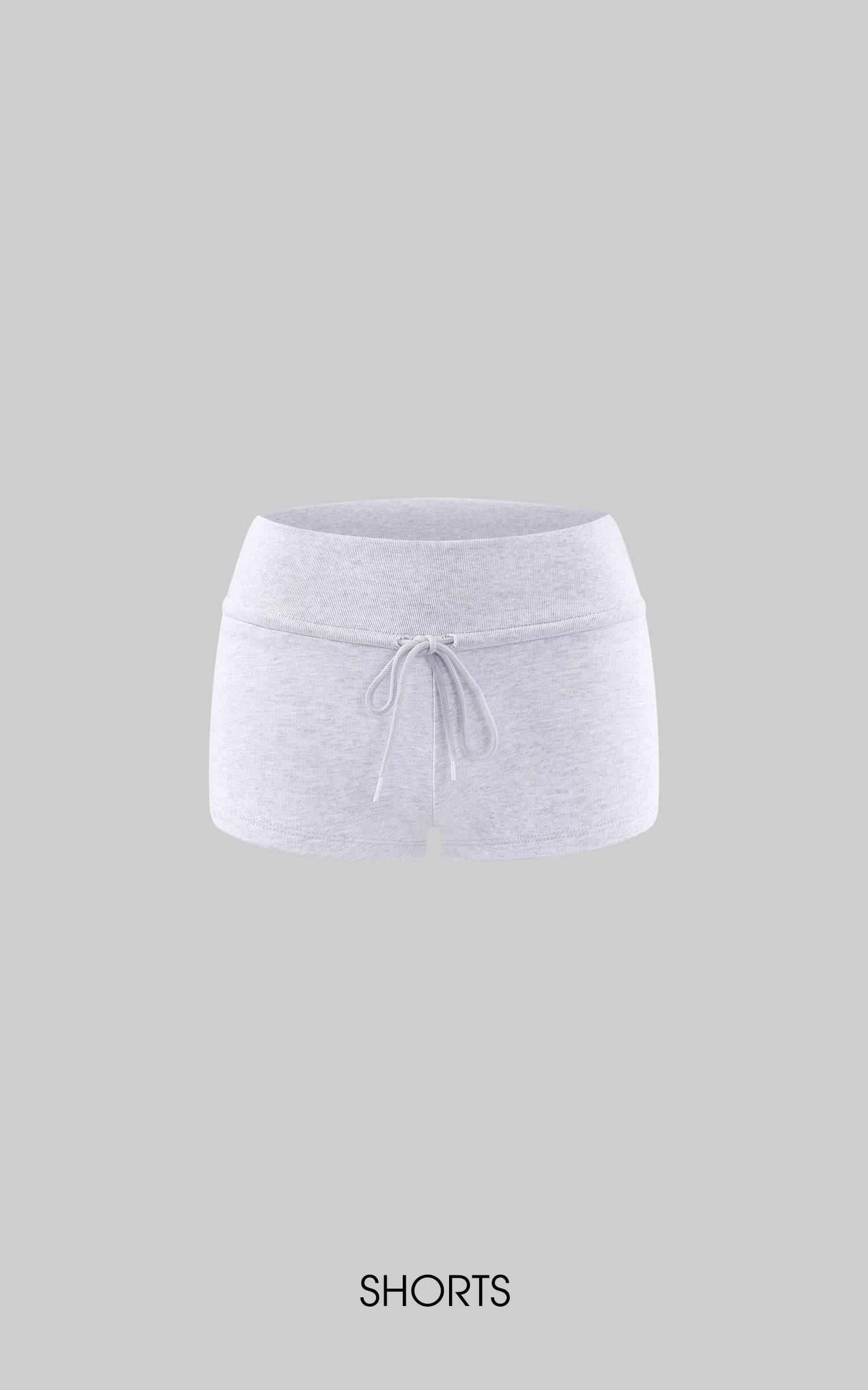 ROVENTE Cropped Zip Jacket and Mini Shorts Set with Embroidered Script Detail and Relaxed Sporty Silhouette