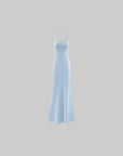 Hydrae Ribbed Spaghetti Strap Bodycon Maxi Dress