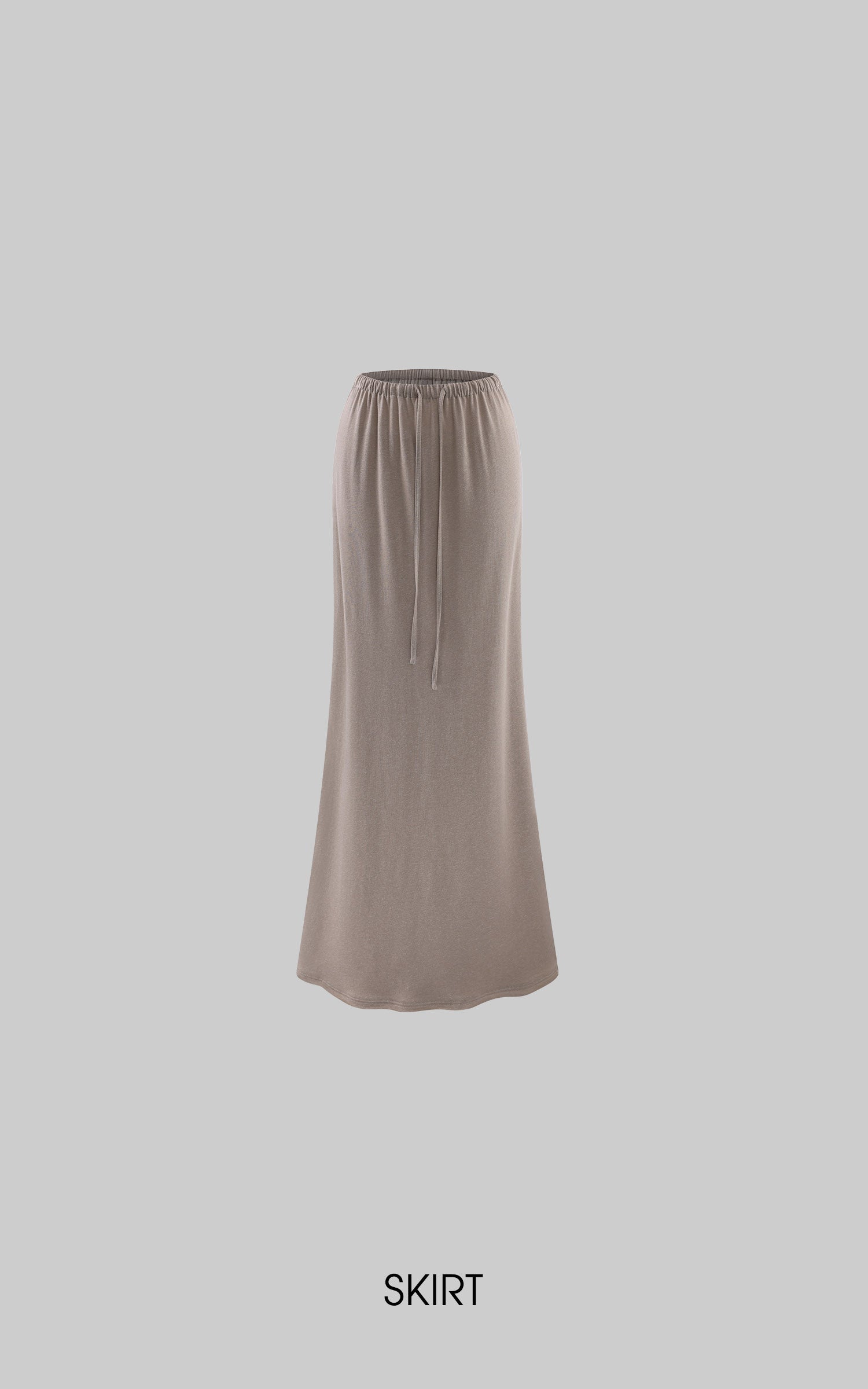 0122STEPLL Sheer Zebra Layered Low-Rise Maxi Skirt Three-Piece Set