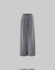 Rase le sol Striped Halter Bra and Relaxed Draped Lounge Pants Set
