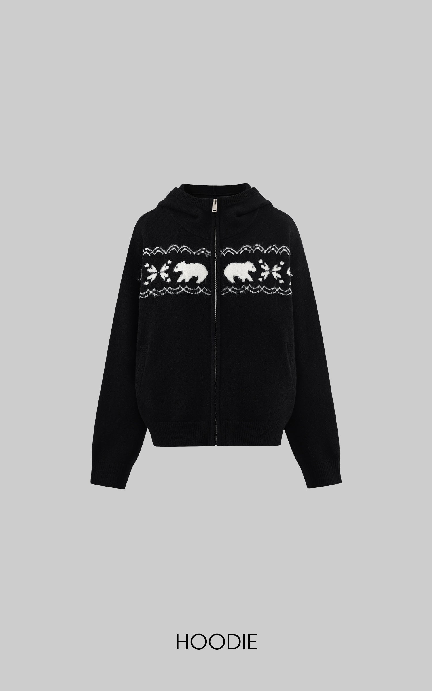 WARDEN EDGE Polar Knit Hoodie &amp; Shorts Set