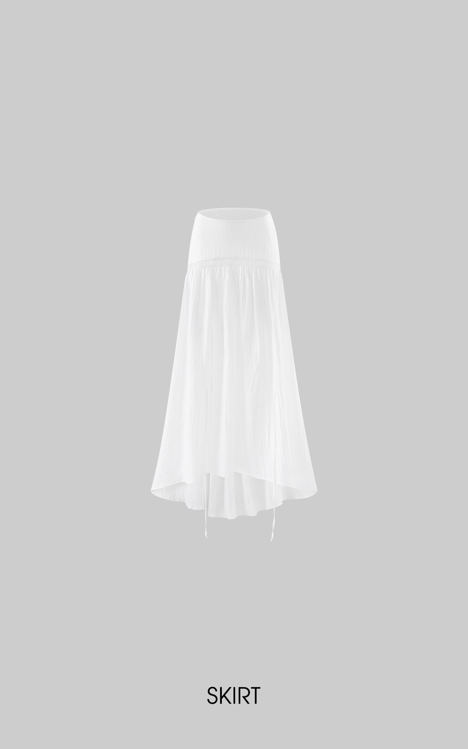 ROVENTE Ruffled Off-Shoulder Top &amp; Draped Skirt Set