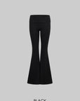 IAMXIAA V-Neck T-Shirt & Flared Pants Set
