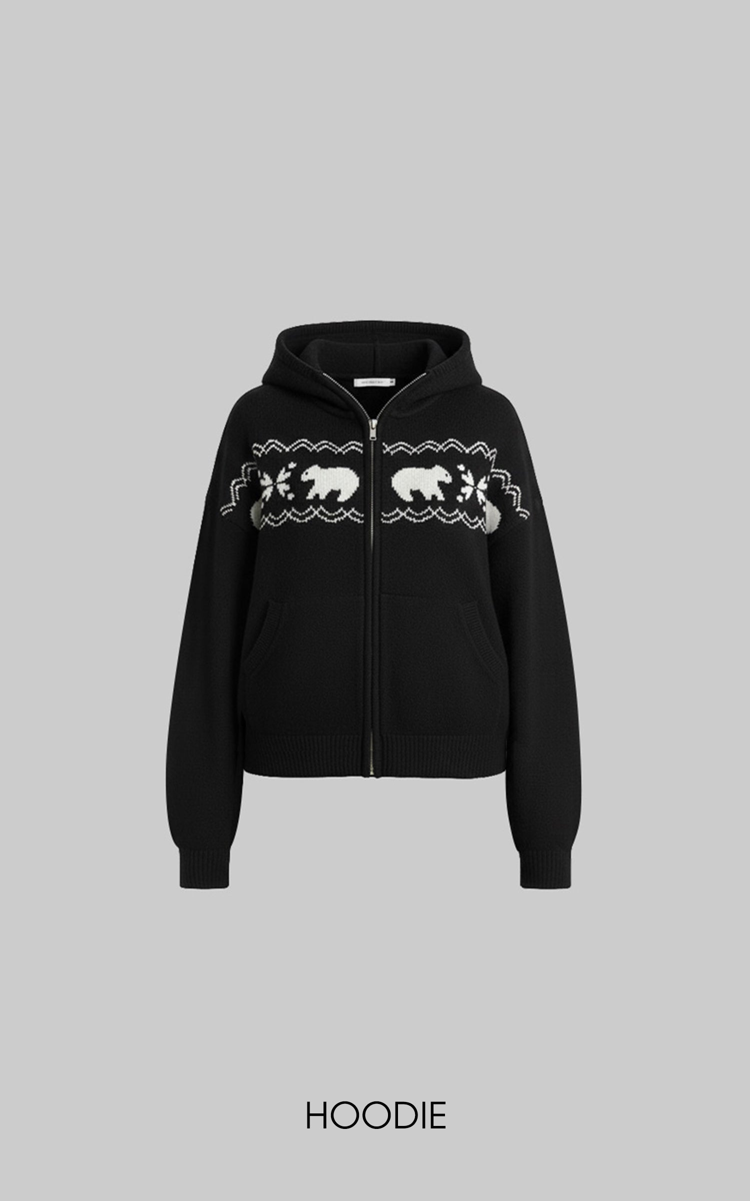 WARDEN EDGE Polar Knit Hoodie &amp; Shorts Set