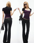 IAMXIAA Draped Shrug Crop Bolero
