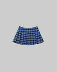 WARDEN EDGE Plaid Mini Skirt