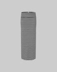 IAMXIAA Striped Bodycon Maxi Skirt Slim Fit Stretch Long Skirt