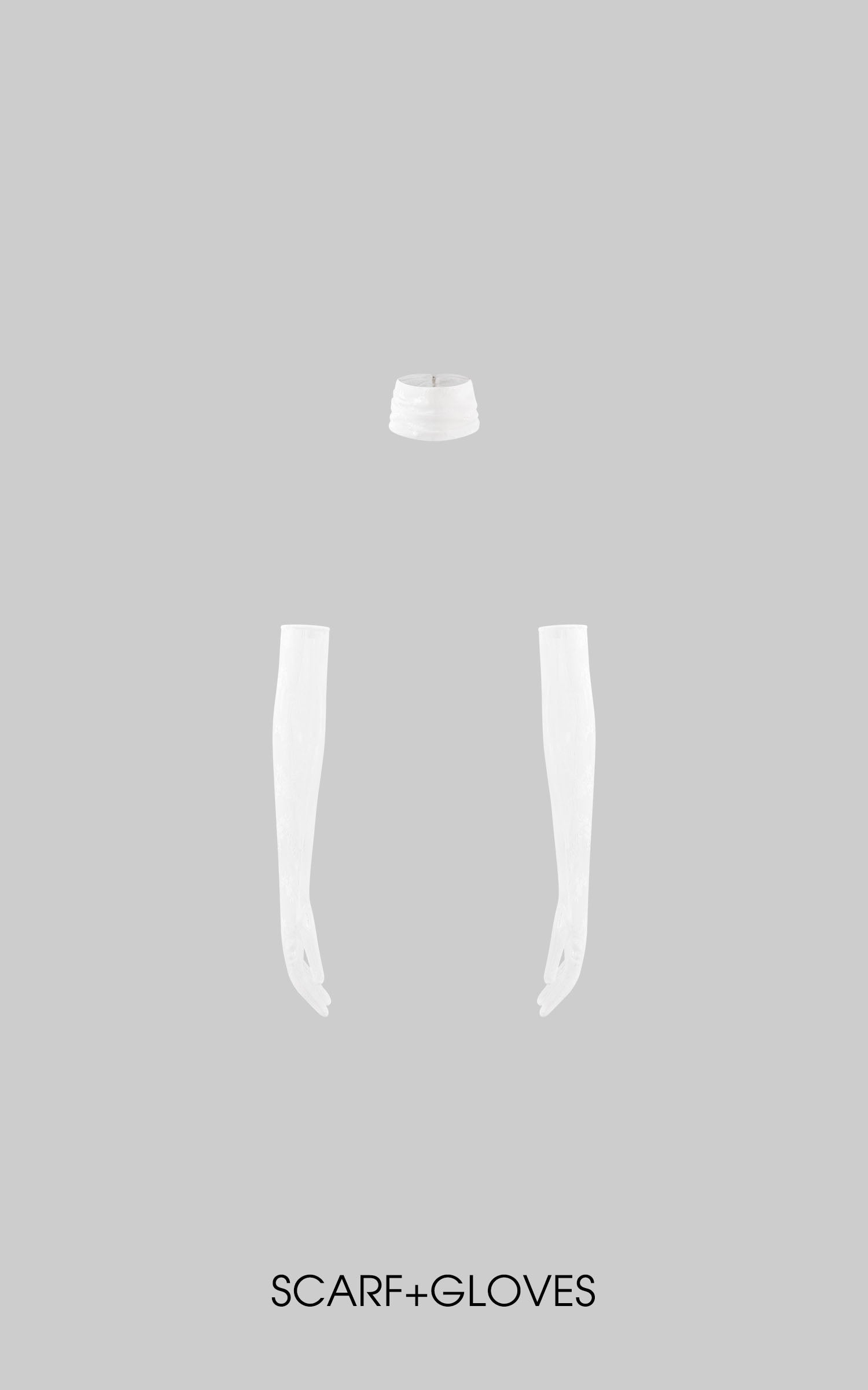 Rase le sol 로즈 매듭 드레이프 튜브탑 &amp; 슬릿 맥시 스커트 세트