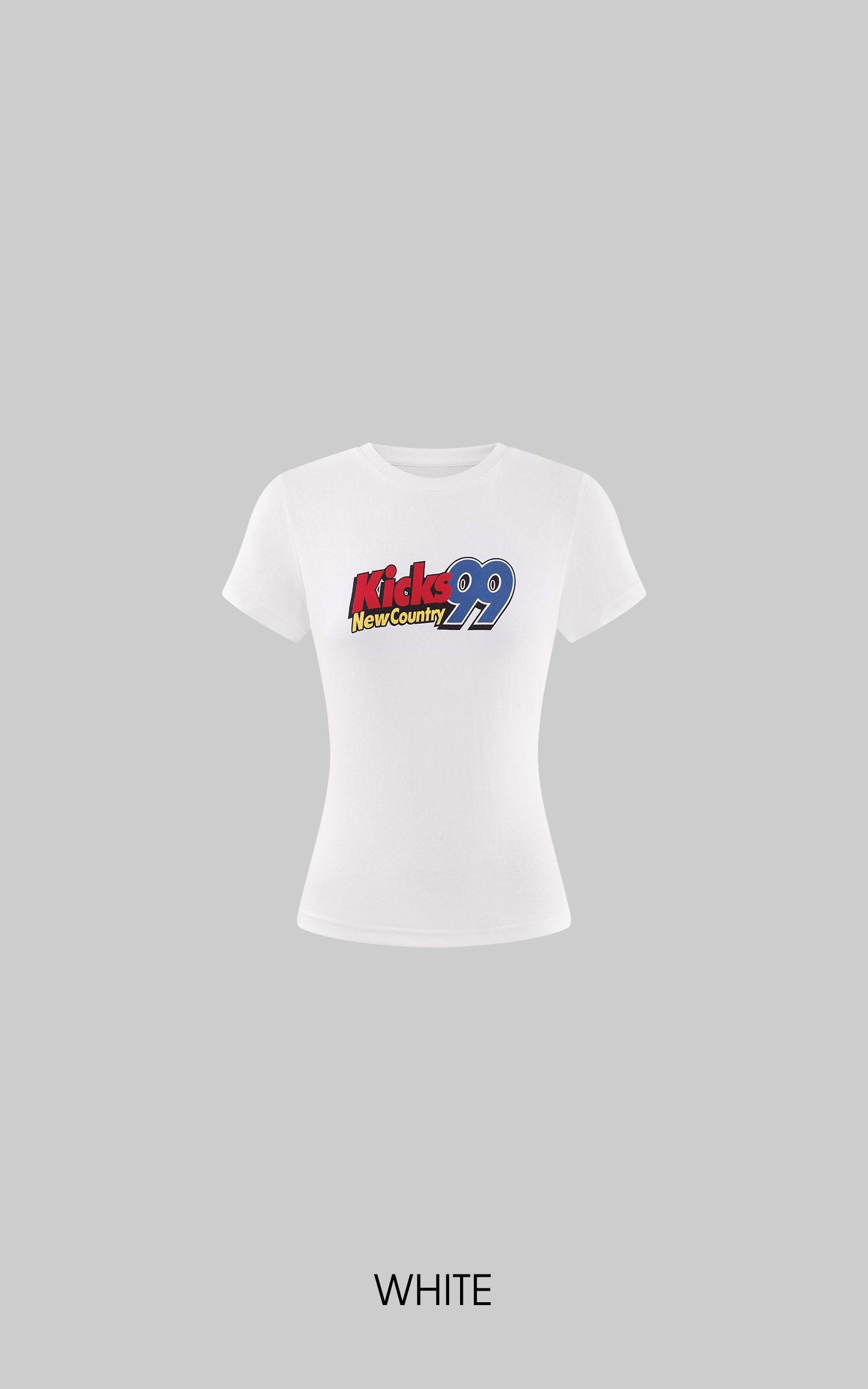 WARDEN EDGE Slim Cropped Graphic T-Shirt