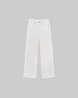 Hydrae Low Rise Wide Leg Turn-Up Cuff Jeans