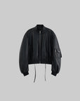 WARDEN EDGE PU Leather Bomber Jacket