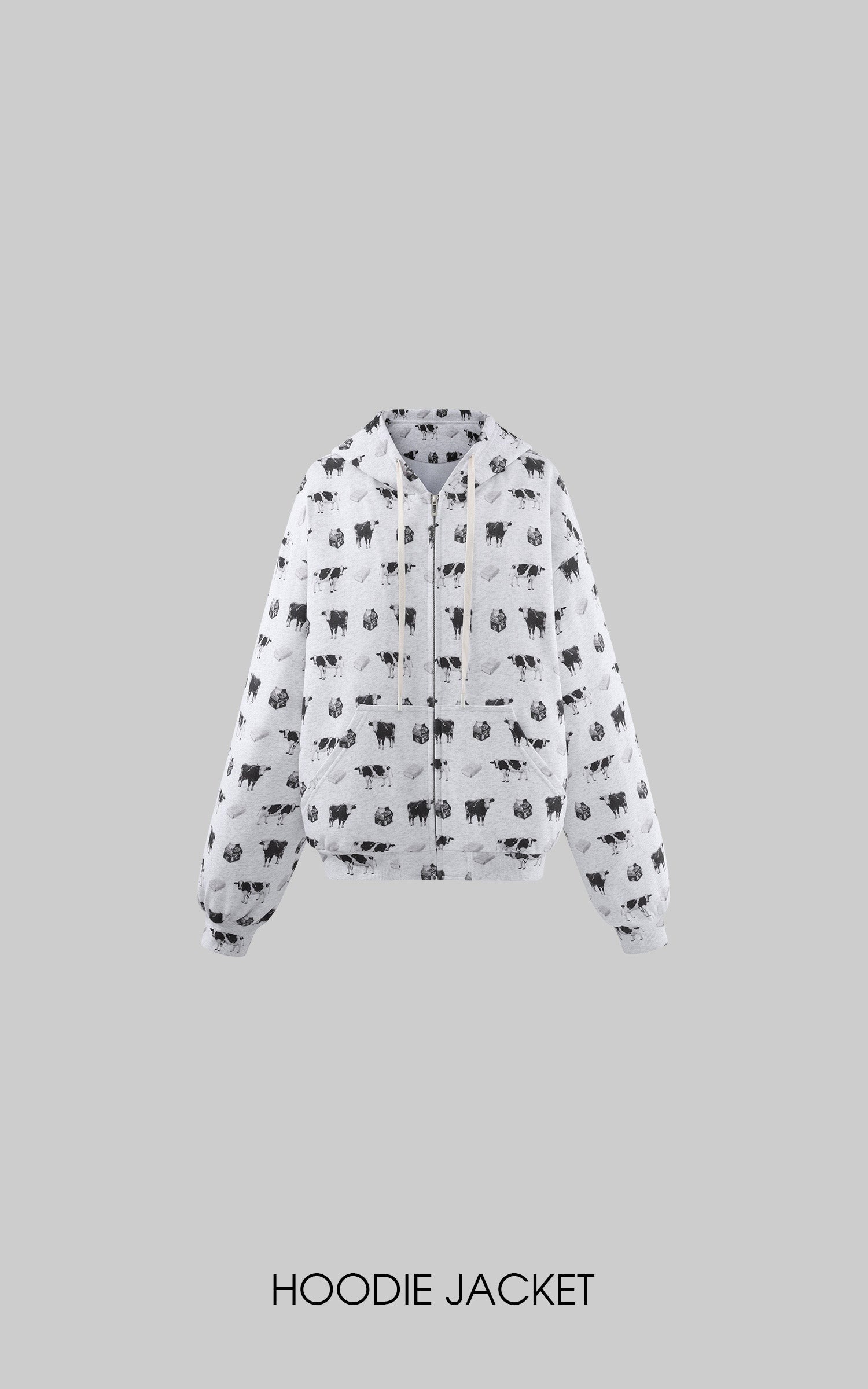 WARDEN EDGE 올오버 프린트 후드 재킷 &amp;amp; 와이드 스웨트팬츠 세트