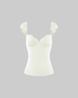 ROVENTE Lace Trim Sculpting Camisole Top