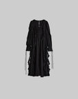 DOINDULGE Smocked Panel Ritual Long Dress