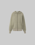 IAMXIAA Sweat à capuche zippé & Ensemble robe débardeur moulant côtelé, doux, extensible, tenue décontractée Y2K