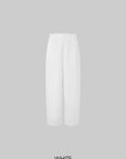 IAMXIAA Adjustable Hem Balloon Wide-Leg Pants