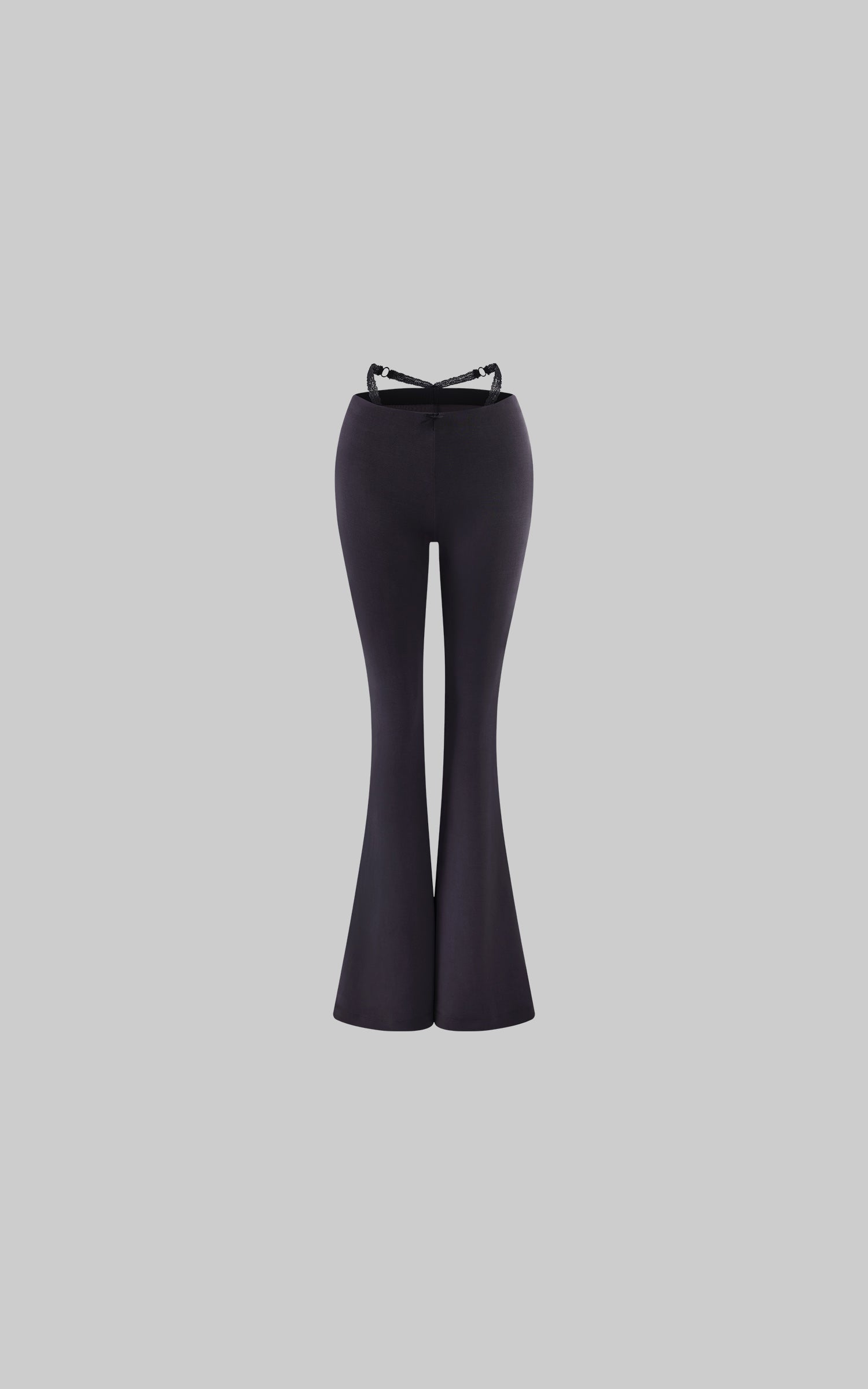 ROVENTE Faux Two-Piece Flared Pants