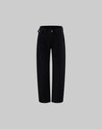 WARDEN EDGE Low-Rise Relaxed Wide-Leg Denim Pants