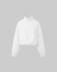 IAMXIAA Cropped Windbreaker Jacket and Relaxed Shorts Set