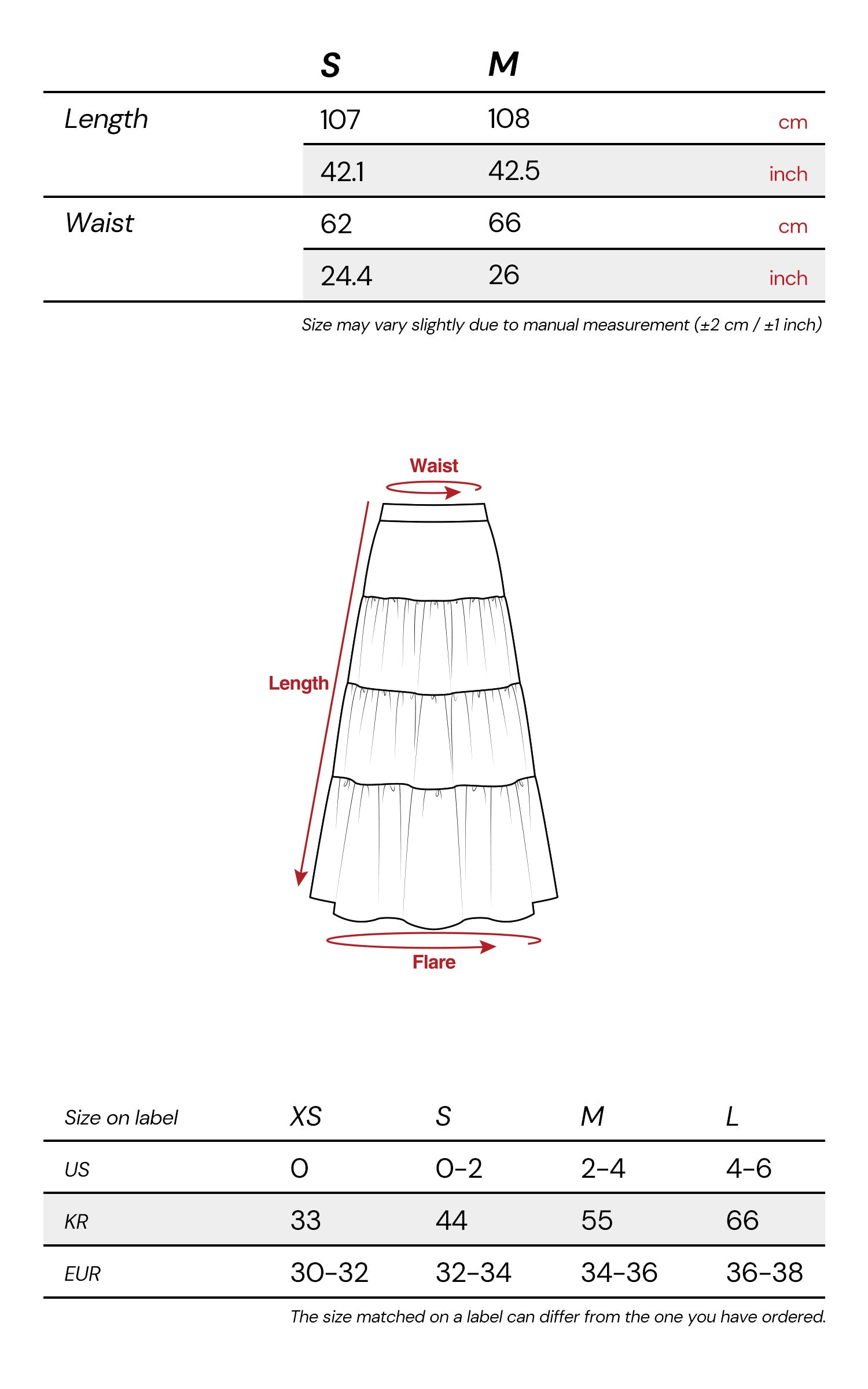 DOINDULGE Layered Asymmetric Jacquard Skirt