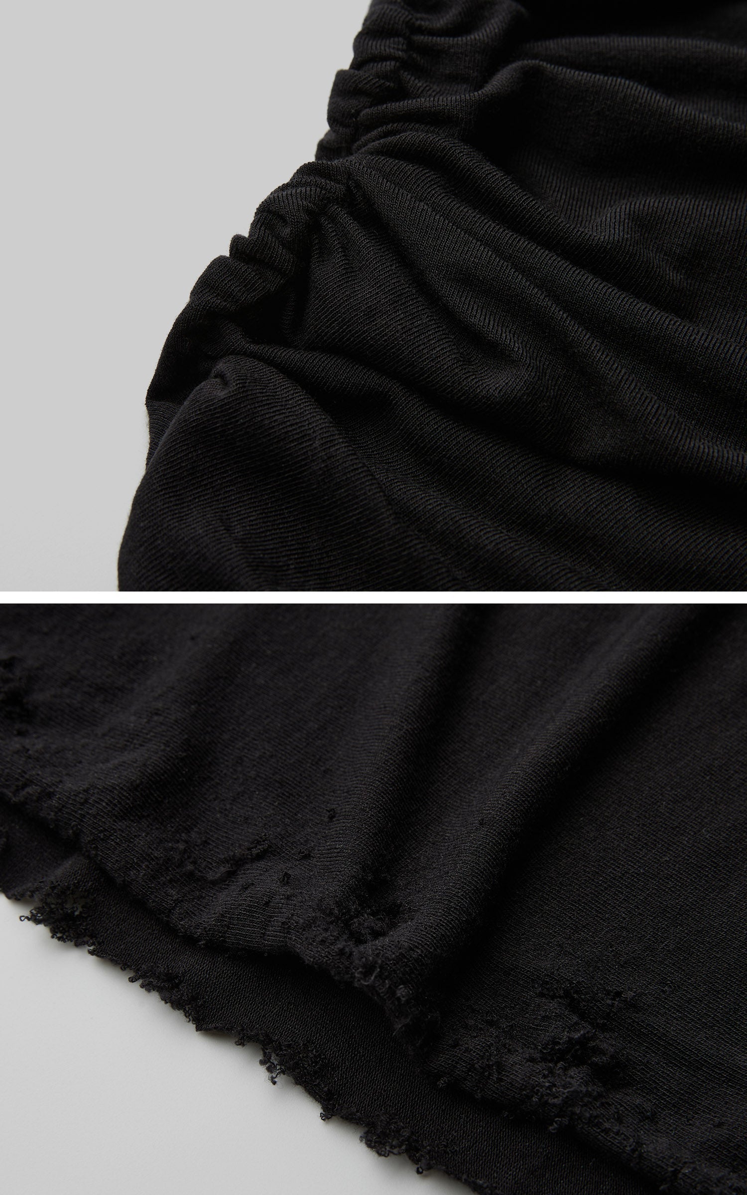 DOINDULGE Hooded Draped Sleeveless Knit Top