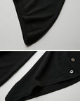 DOINDULGE Asymmetric Draped One-Shoulder Top