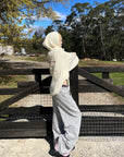 Rase le sol Oversized Wide Leg Sweatpants