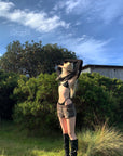 Rase le sol Camouflage Terry Shorts - PINKPARKS