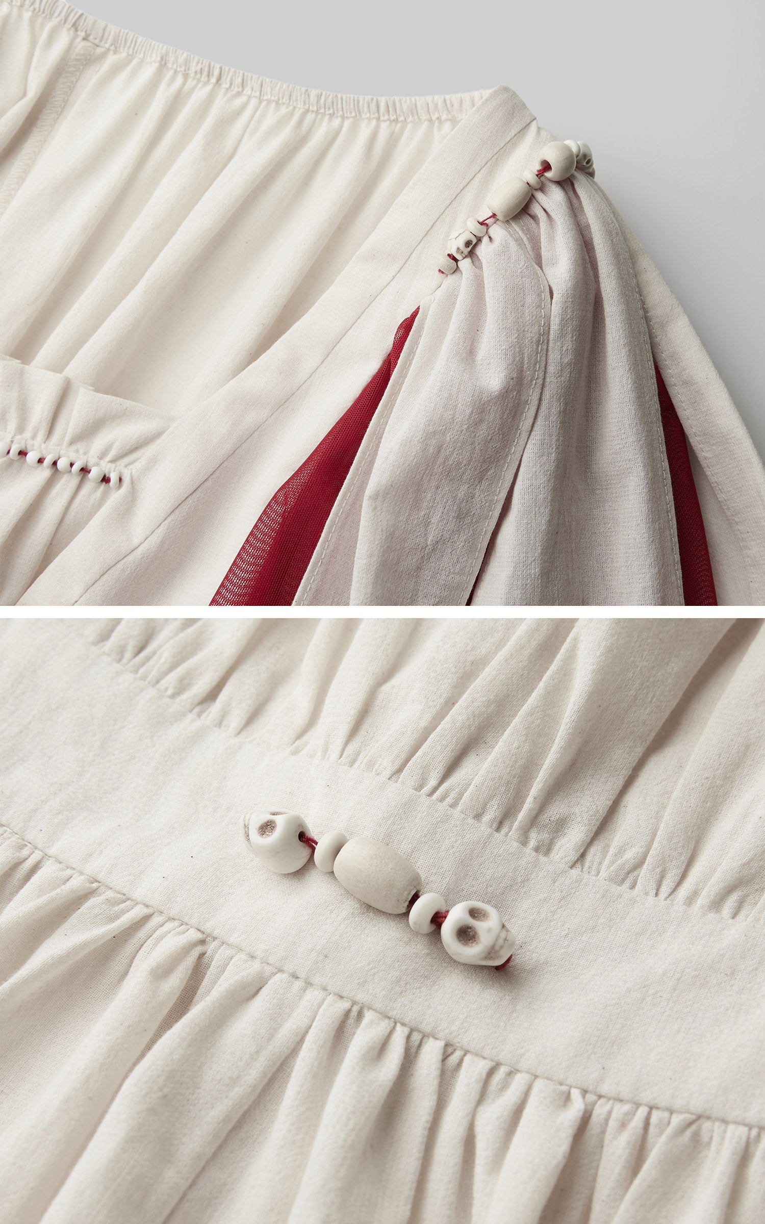 DOINDULGE Square Neck Puff Sleeve Maxi Dress