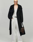 0122stepll Low Rise Pleated Oversized Wide Leg Tailored Pants