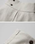 DOINDULGE High-Waist Wide-Leg Layered Skirt Pants