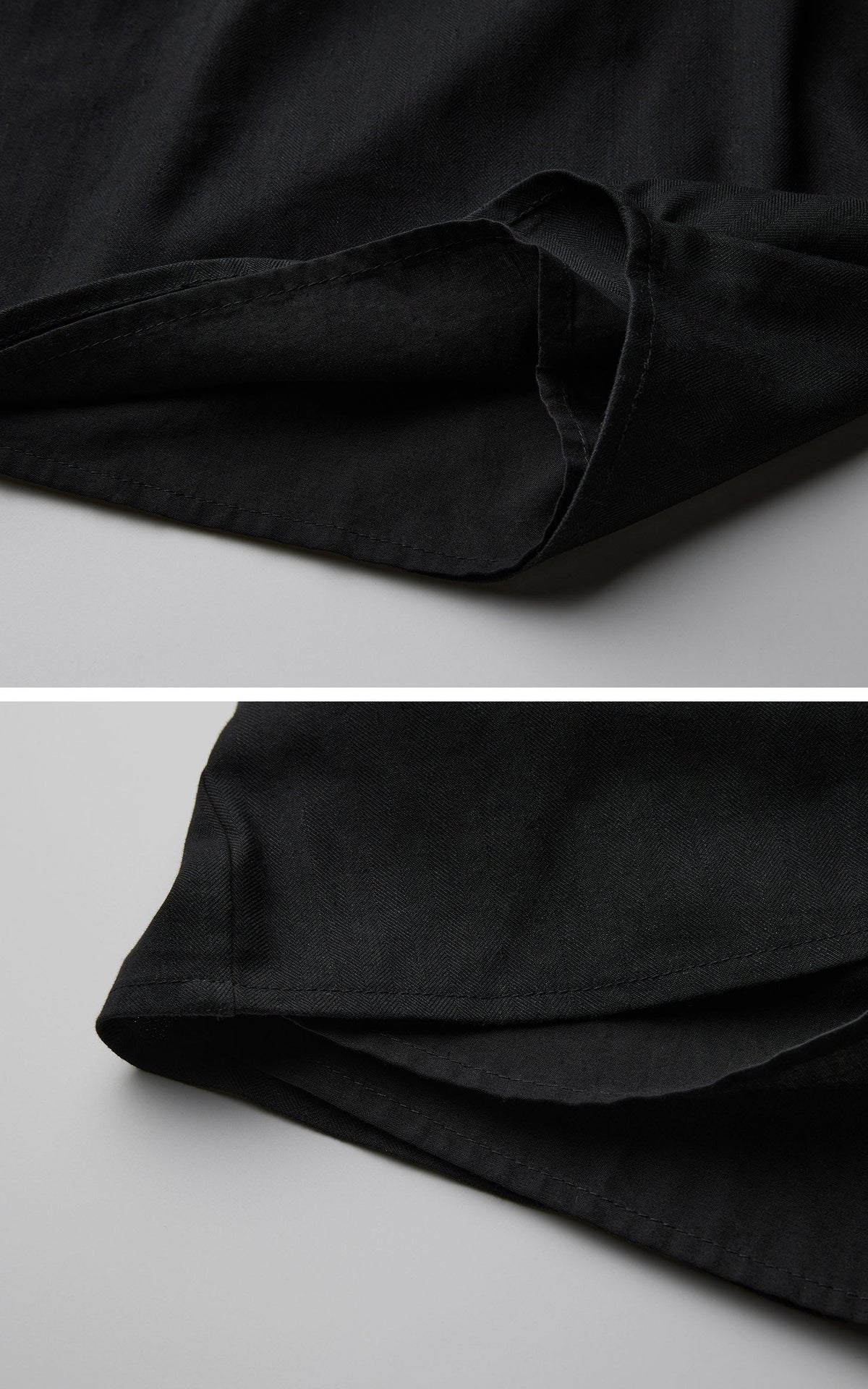 DOINDULGE Oversized Pleated Draped Wide-Leg Pants
