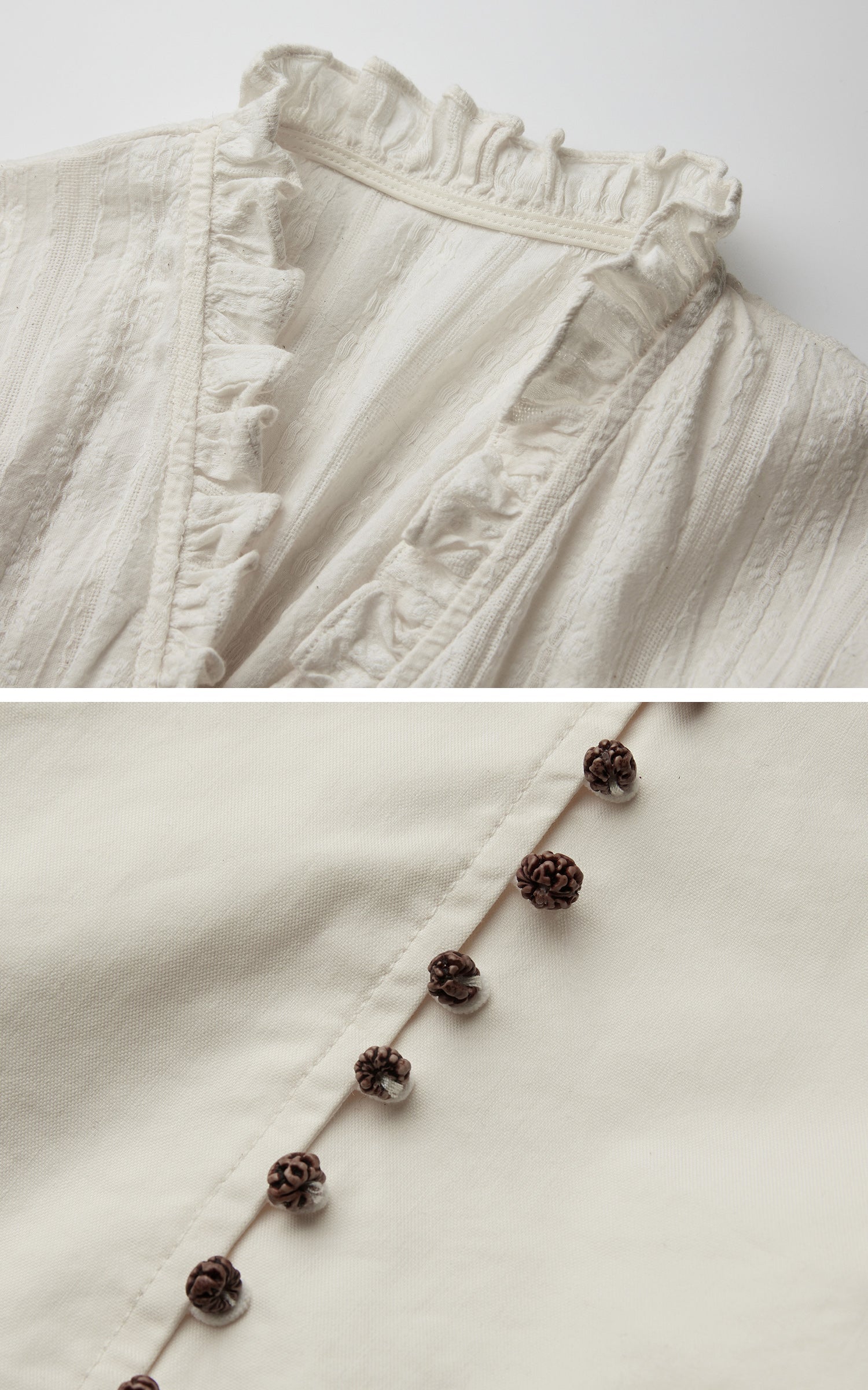 DOINDULGE Structured Corset-Panel Ruched Shirt