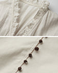DOINDULGE Structured Corset-Panel Ruched Shirt