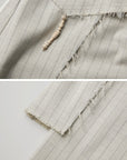DOINDULGE Deconstructed Layered Wide-Leg Skirt-Pants