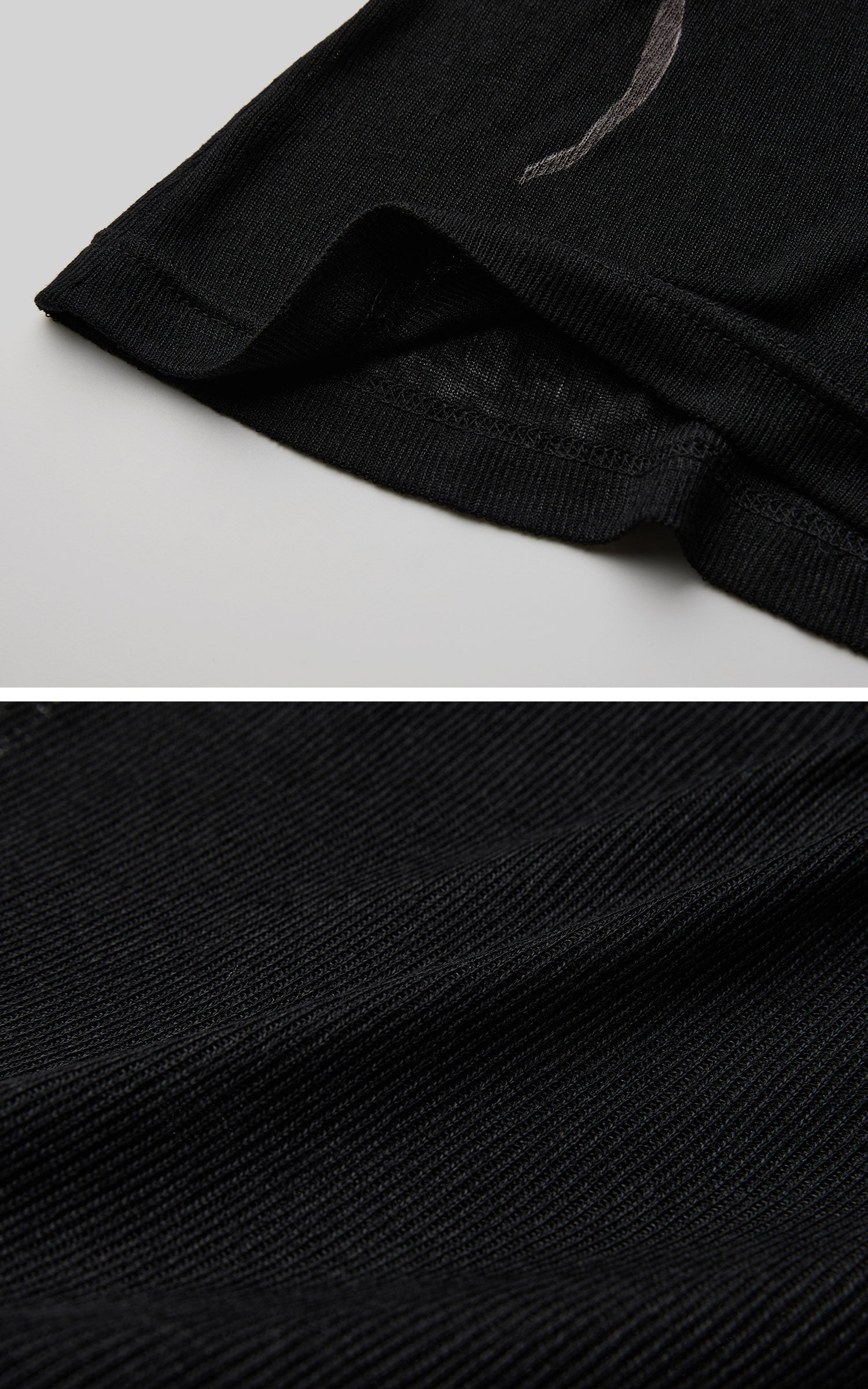 DOINDULGE Faux Layered Halter Strappy Knit Tank Top