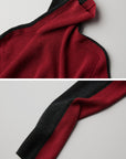 DOINDULGE Contrast Panel Knit Top