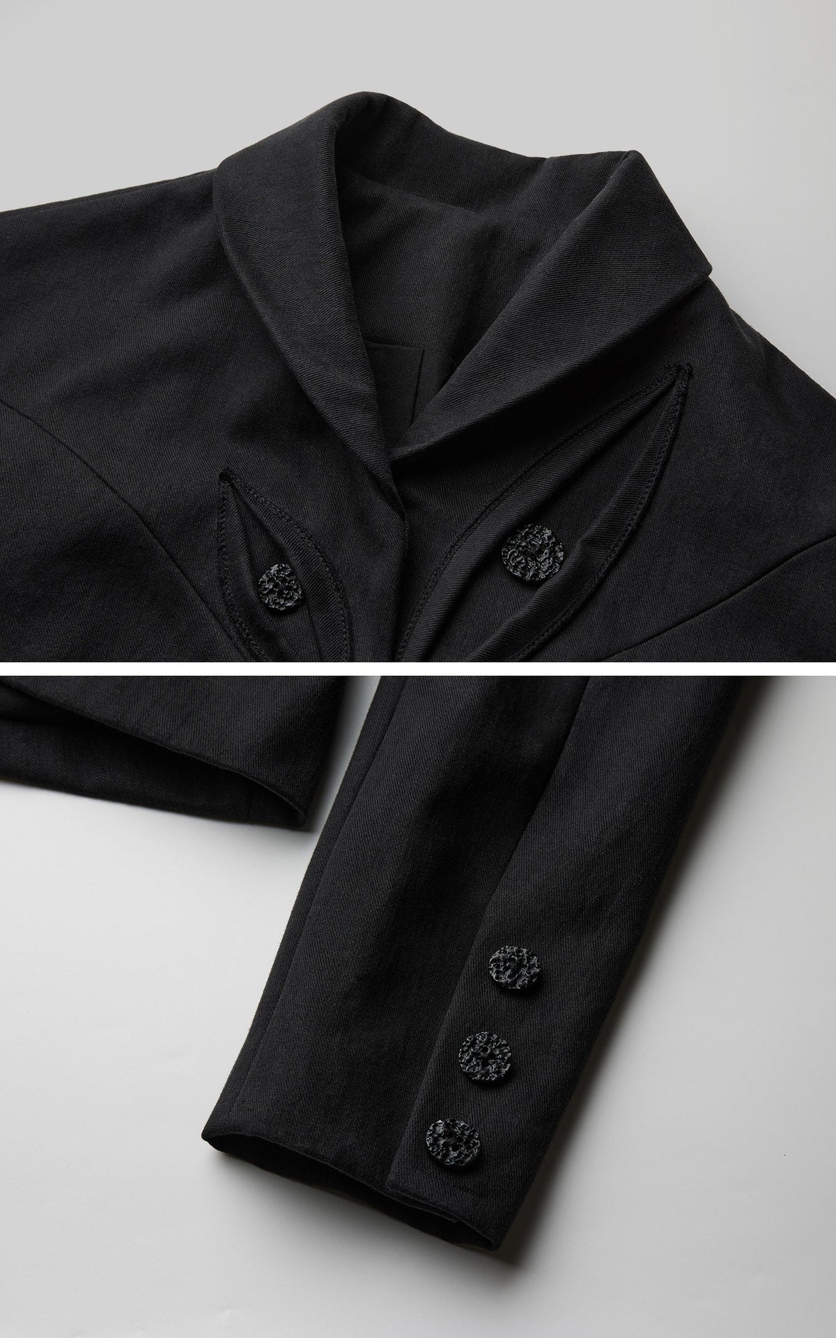 DOINDULGE Sculpted Waist Panel Detail Blazer