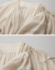 DOINDULGE Cowl Neck Batwing Sleeve Maxi Robe