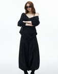 IAMXIAA High-Waist Pleated Balloon Pants