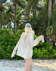 Rase le sol Fluid Knit Long Sleeve Top - PINKPARKS