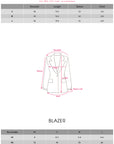 IAMXIAA Oversized Checked Blazer Jacket