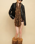 0122stepll Utility Pocket Leather Jacket