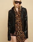 0122stepll Utility Pocket Leather Jacket