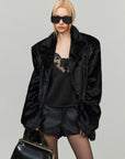 0122stepll Oversized Military Belted Long Wool Trench Coat