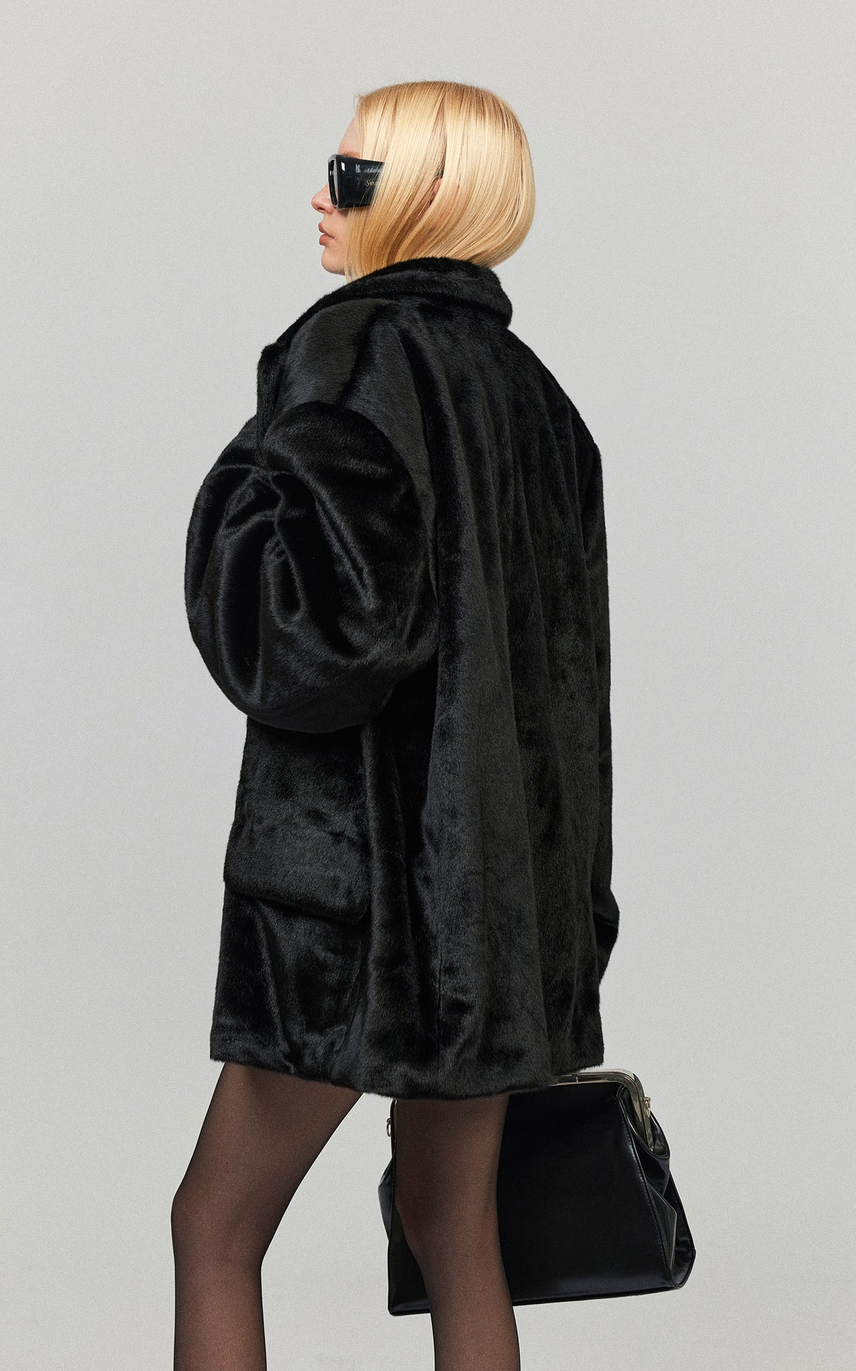 0122stepll Oversized Military Belted Long Wool Trench Coat