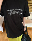 0122stepll デザイアグラフィックオーバーサイズTシャツ