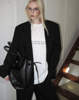 0122stepll T-shirt à manches longues oversize Labyrinthe