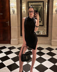 0122stepll Leopard Mini Skirt
